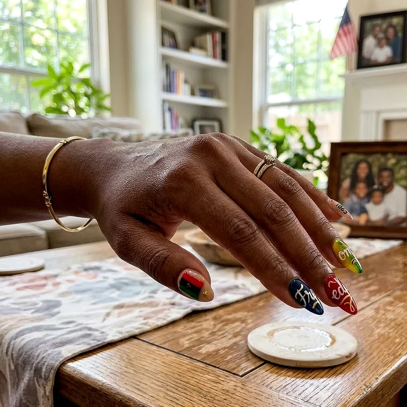Juneteenth Nail Ideas