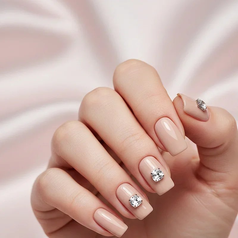 Rhinestone Nail Ideas