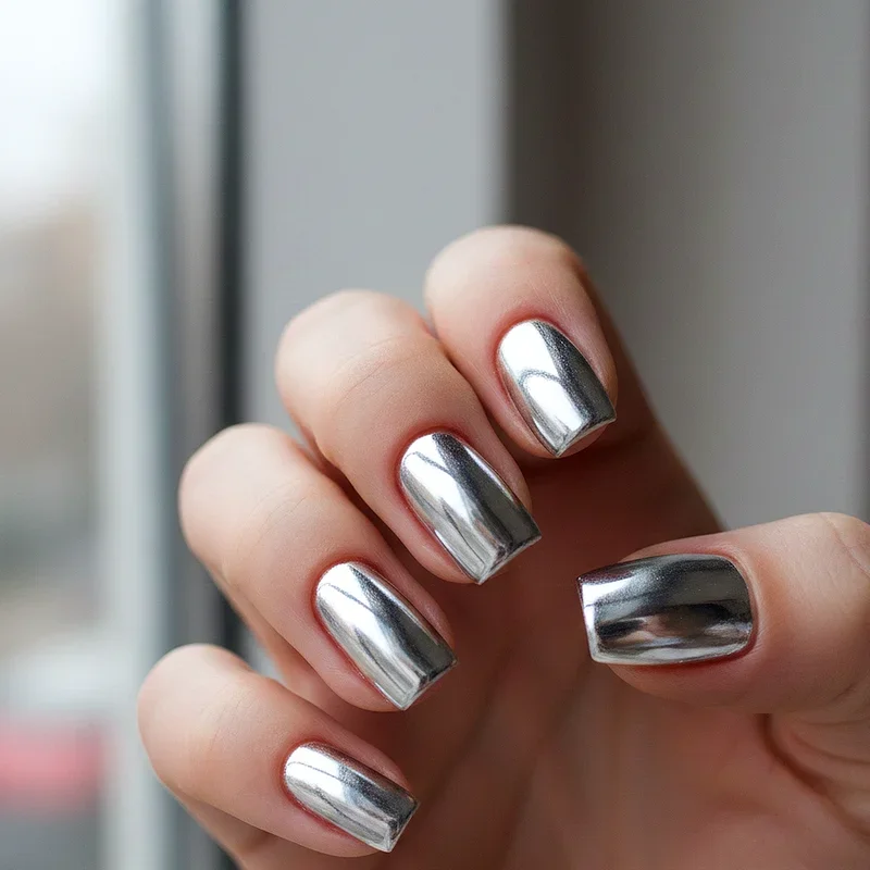 Silver Nail Ideas