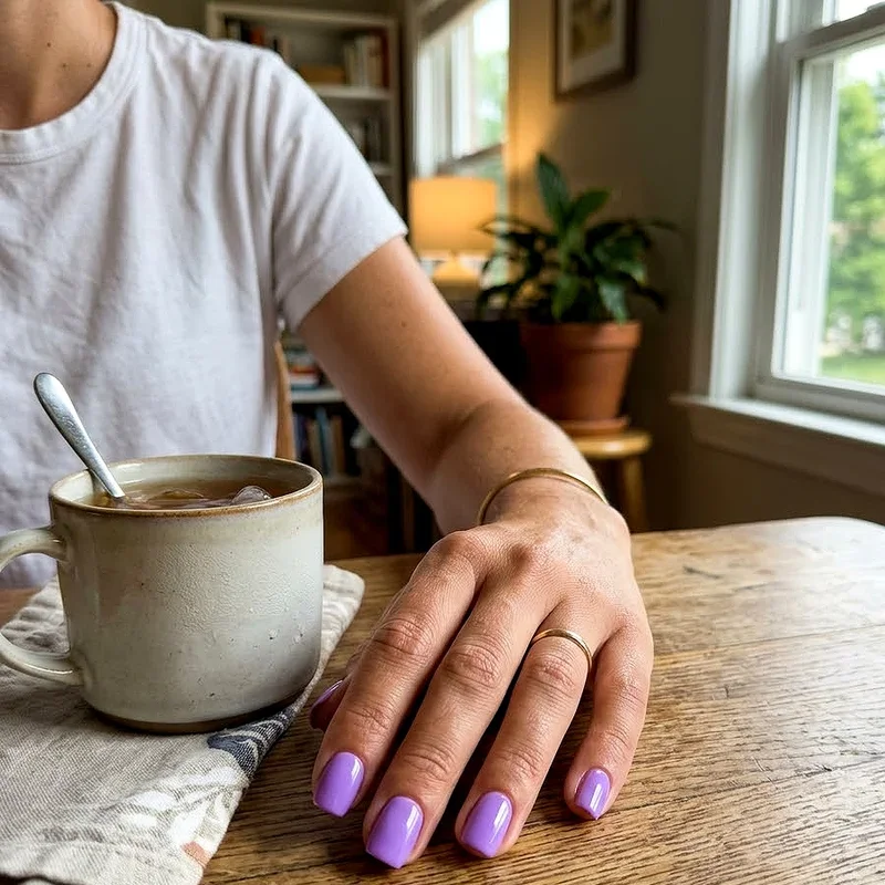 Summer Purple Nail Ideas