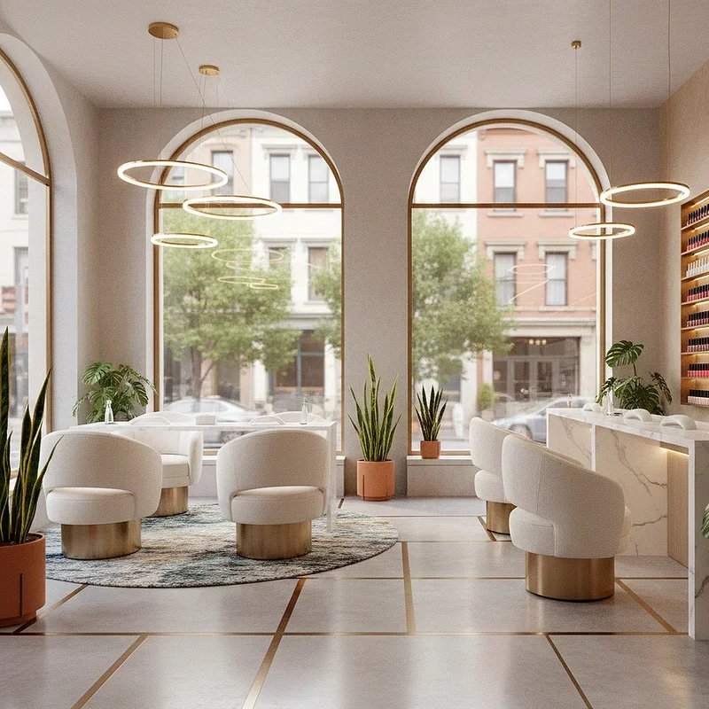 Modern Nail Salon Design Ideas