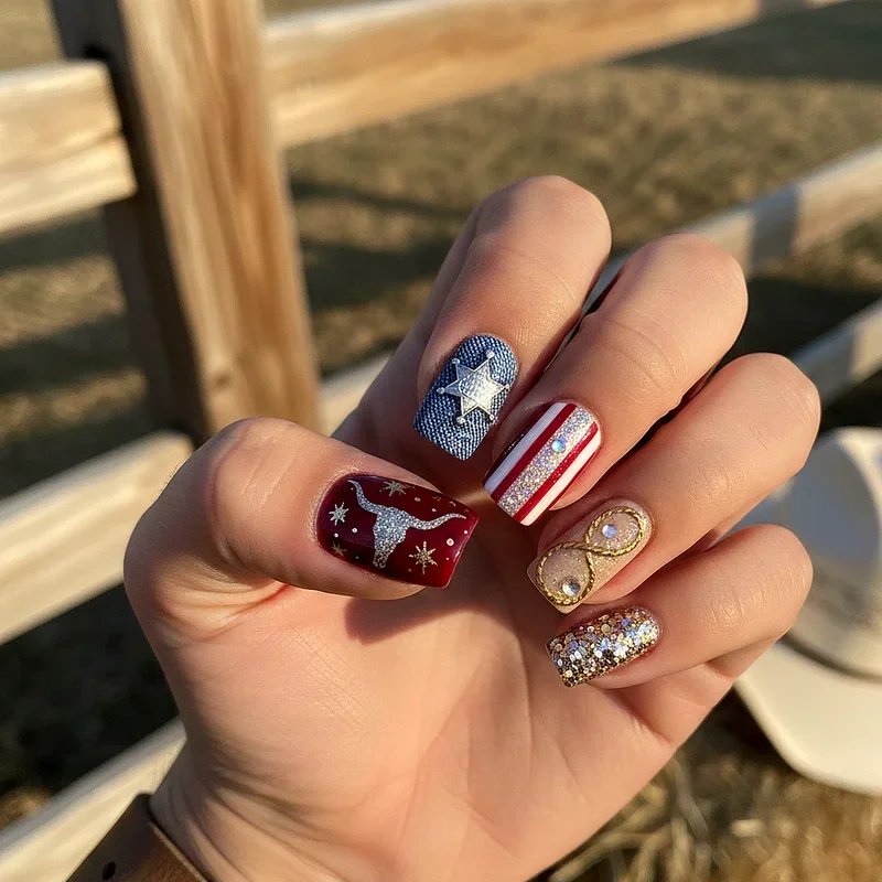 Cowgirl Nail Ideas