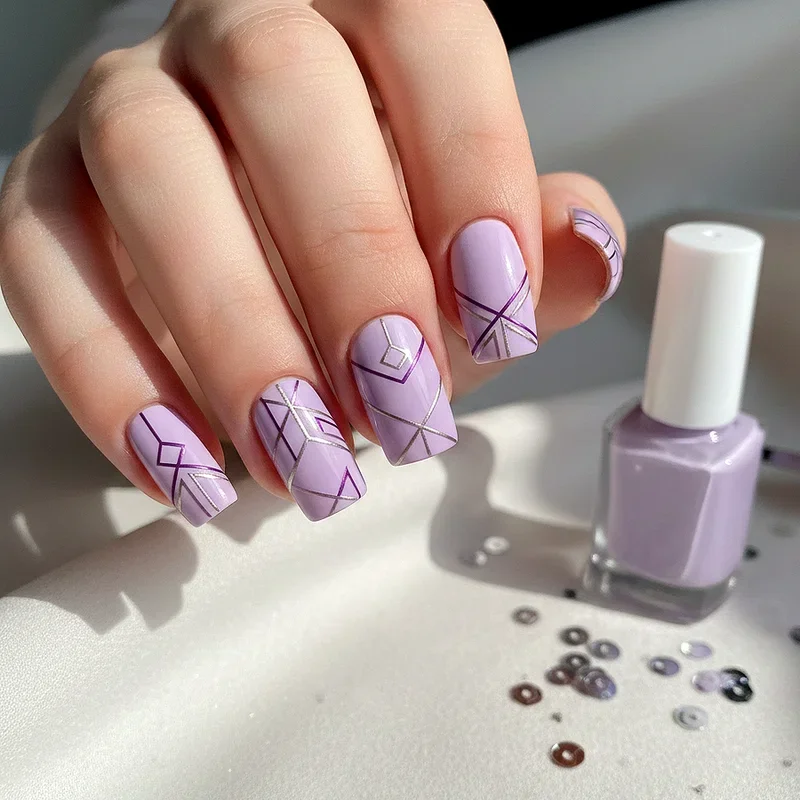 Light Purple Nail Ideas