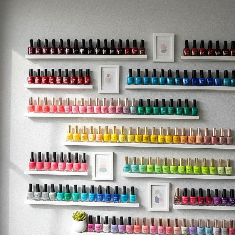 Nail Polish Storage Ideas