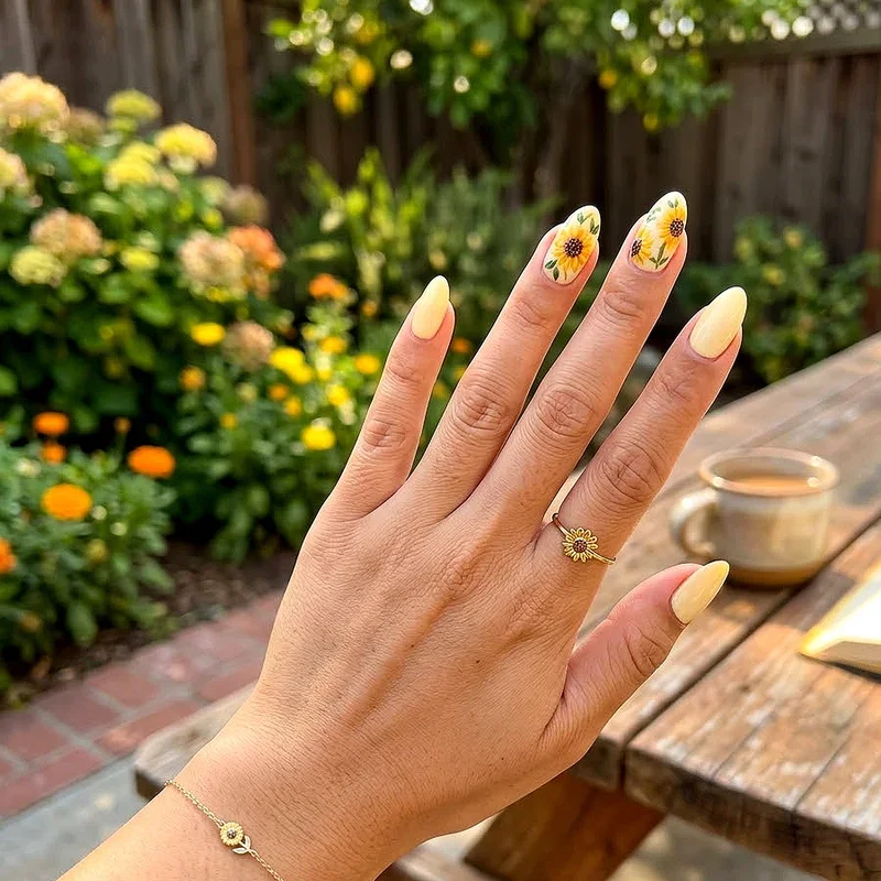 Light Yellow Nail Ideas