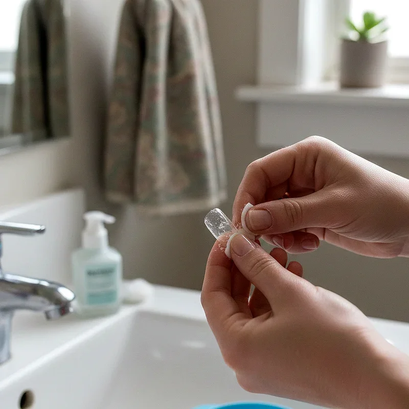 How to Get Nail Glue Off of Fake Nails