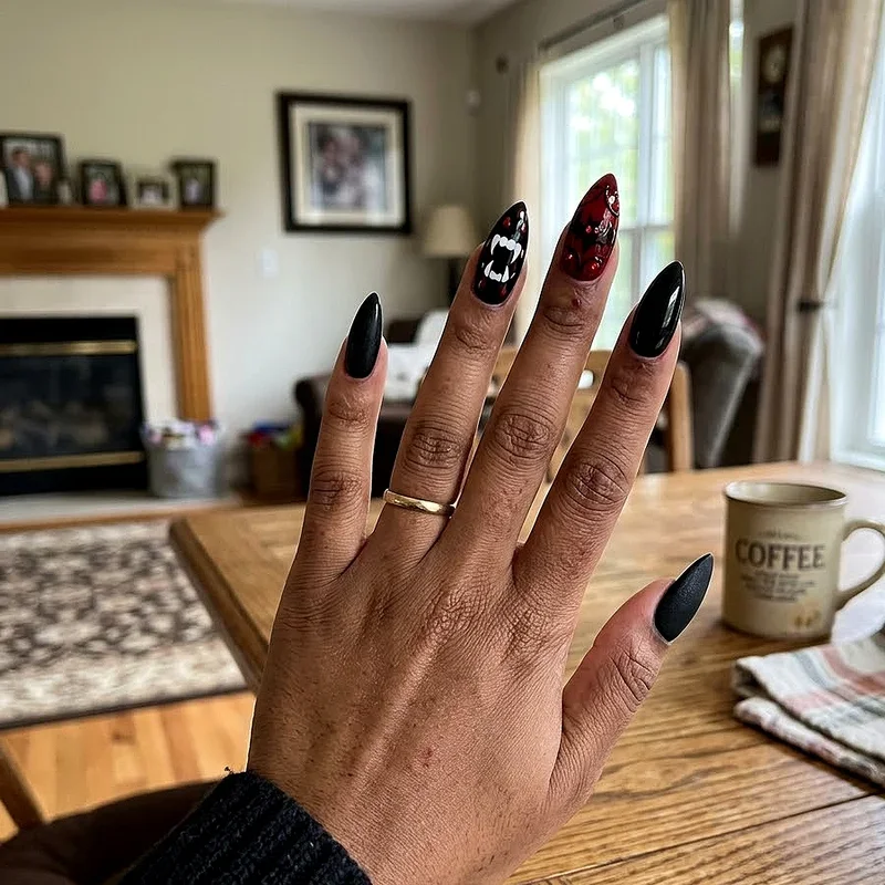 15 Vampire Nail Ideas for a Chic and Mysterious Style