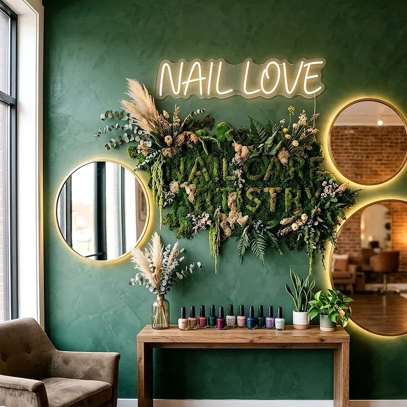 Nail Salon Decor Ideas