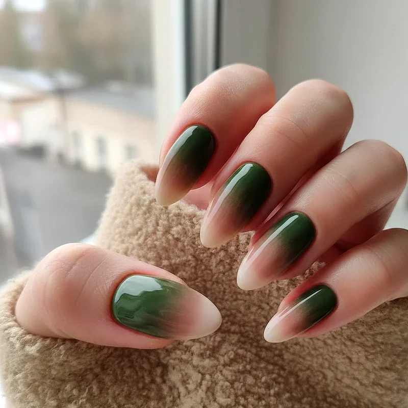 Army Green Nail Ideas
