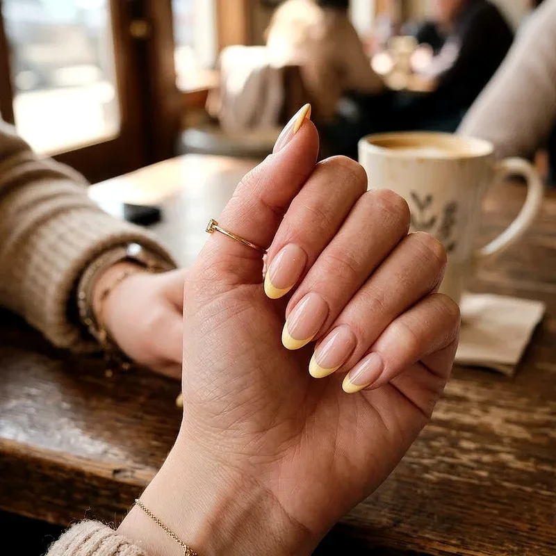 Light Yellow Nail Ideas