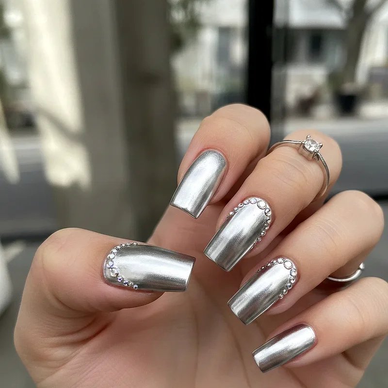 Silver Nail Ideas