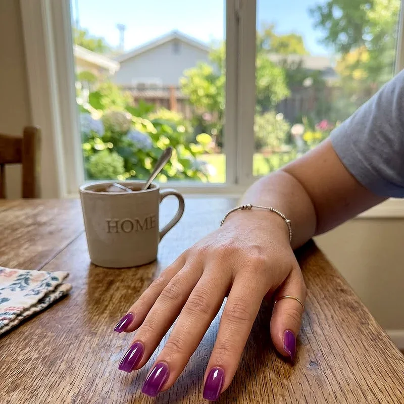 Summer Purple Nail Ideas