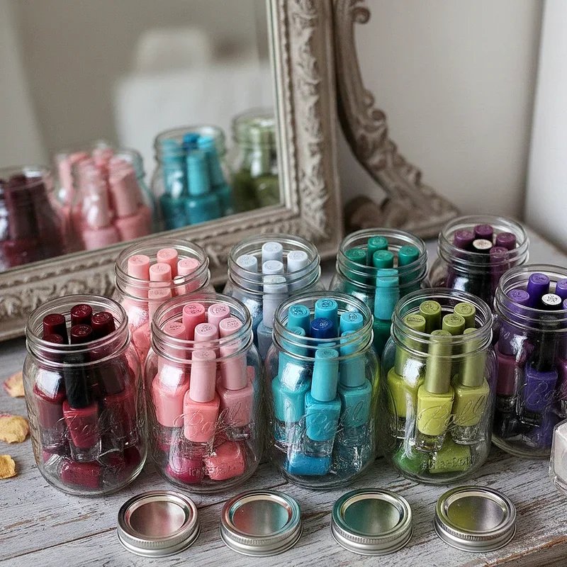 Nail Polish Storage Ideas