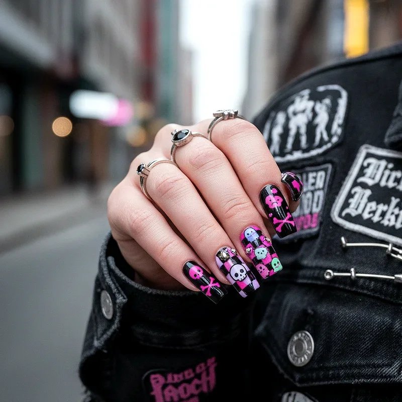 Emo Nail Ideas