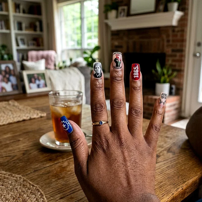 Juneteenth Nail Ideas