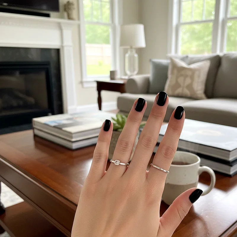 Solid Nail Color Ideas