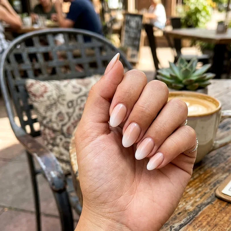 Short Almond Acrylic Nail Ideas