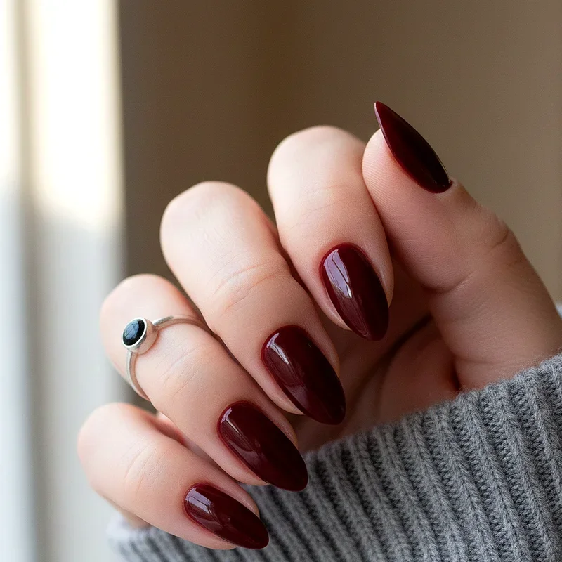 15 Dark Red Nail Ideas for a Bold and Elegant Look