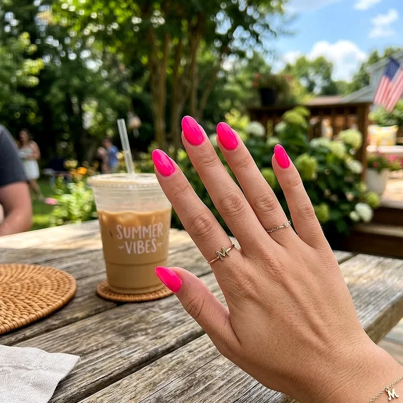 Summer Pink Nail Ideas