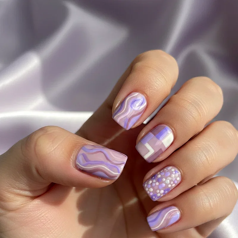 Light Purple Nail Ideas