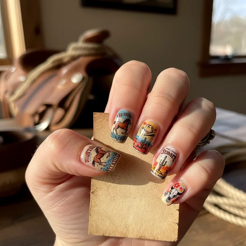 Cowgirl Nail Ideas