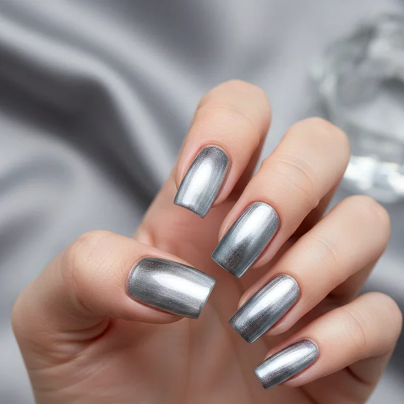 Silver Nail Ideas