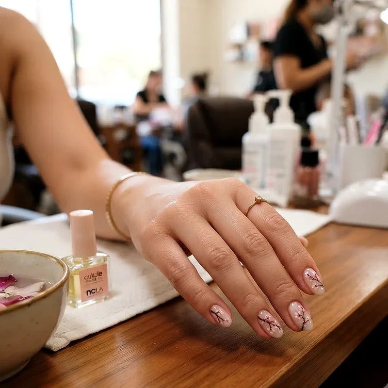 Cherry Blossom Nail Design Ideas