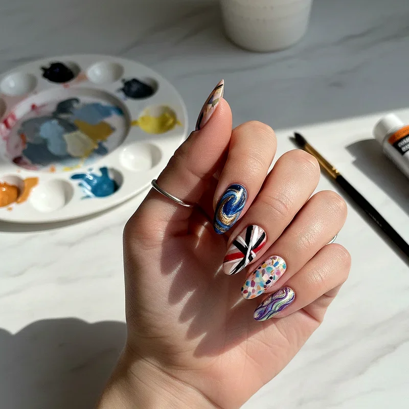 Oval Nail Ideas