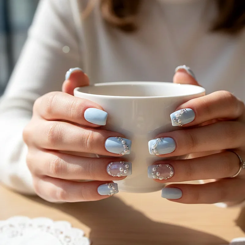 Light Blue Nail Ideas
