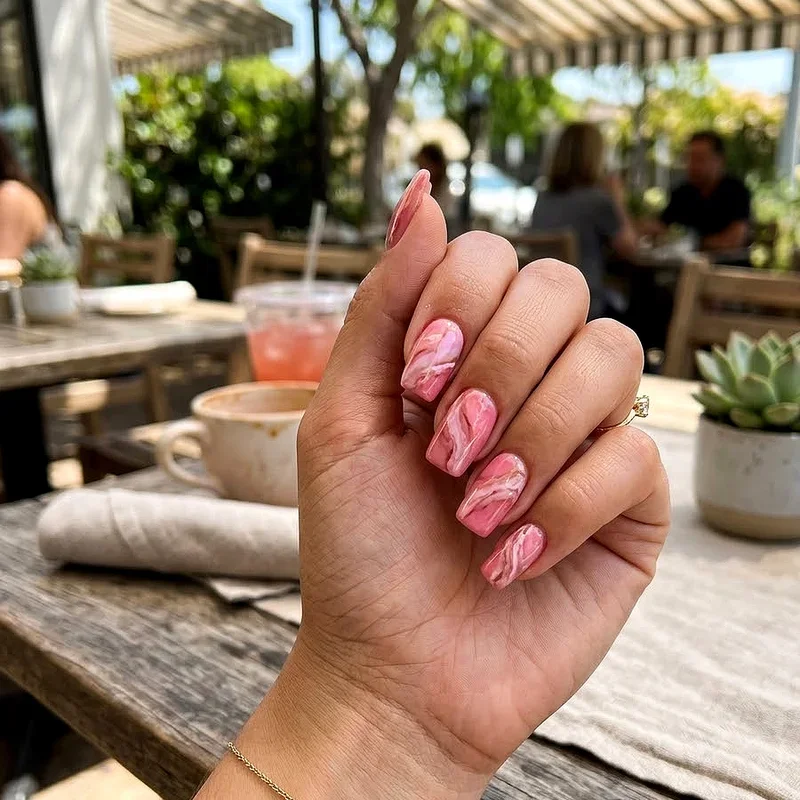Summer Pink Nail Ideas
