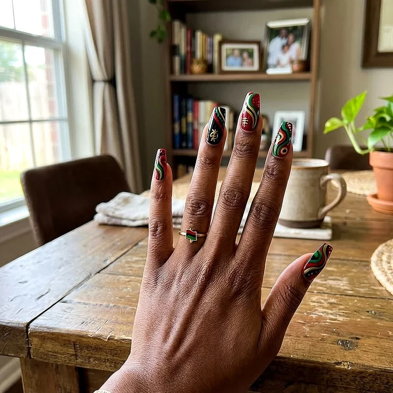 Juneteenth Nail Ideas