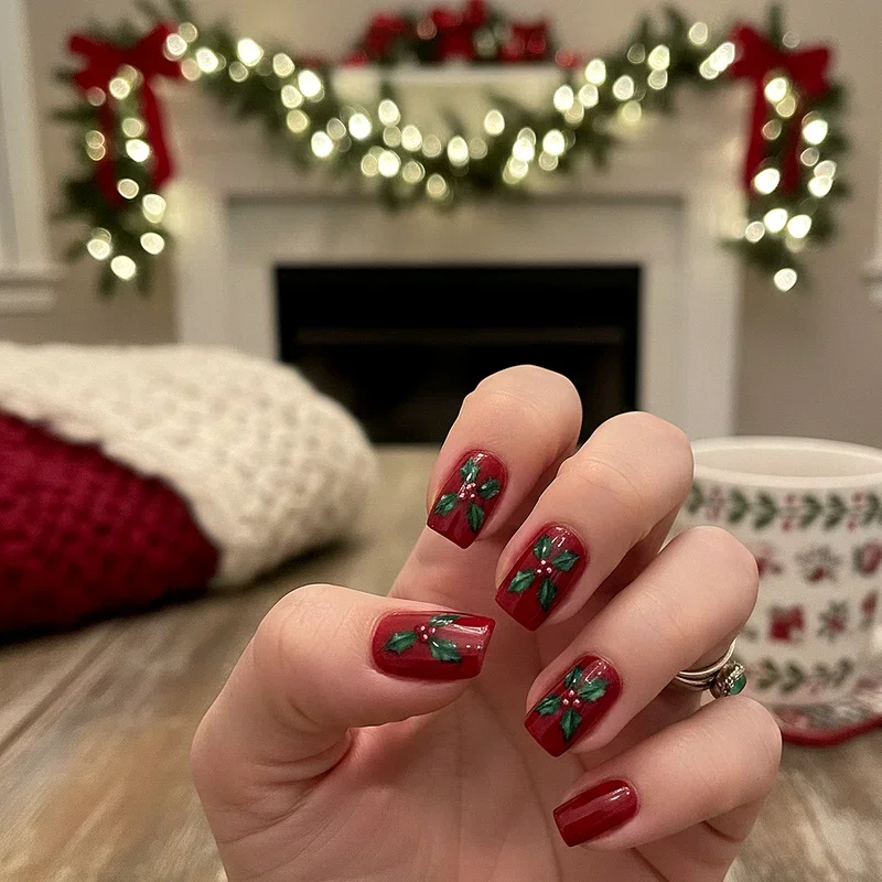 Christmas Short Nail Ideas