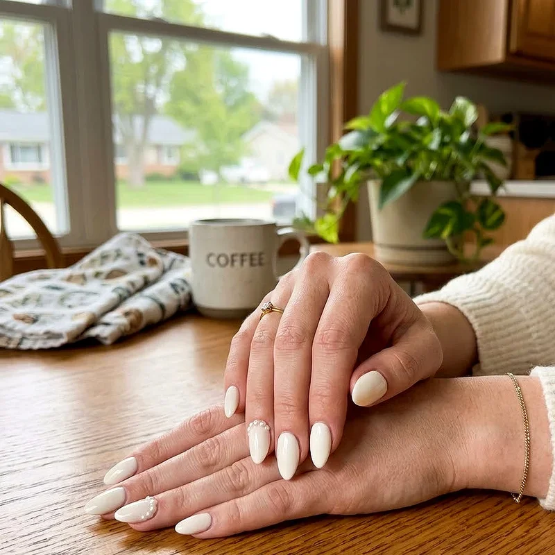 Off White Nail Ideas