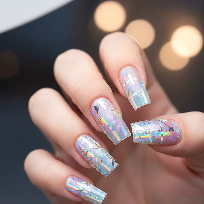 Holographic Nail Ideas