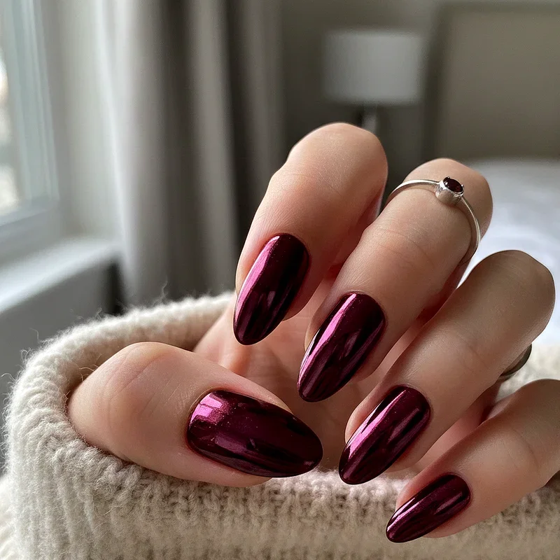 Burgundy Nail Ideas