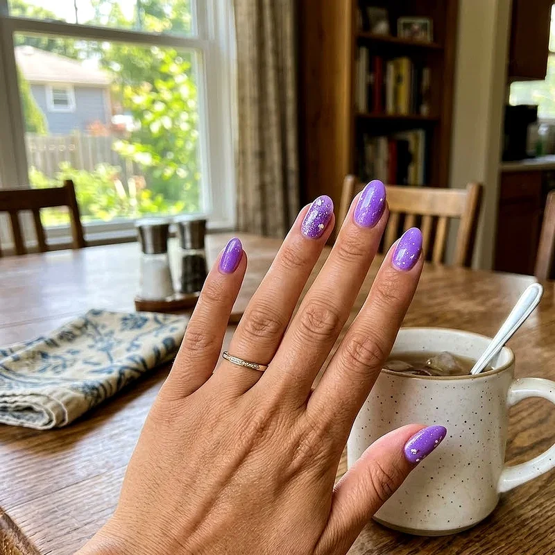 Summer Purple Nail Ideas