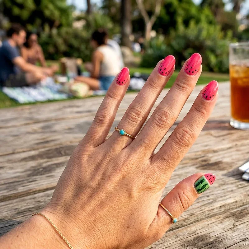 Summer Pink Nail Ideas