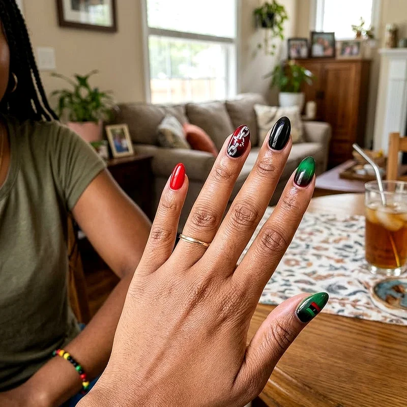 Juneteenth Nail Ideas