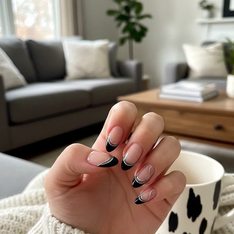 Black Summer Nail Ideas