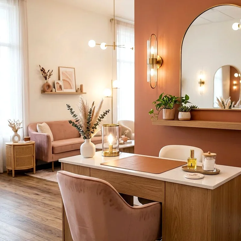 Nail Salon Decor Ideas