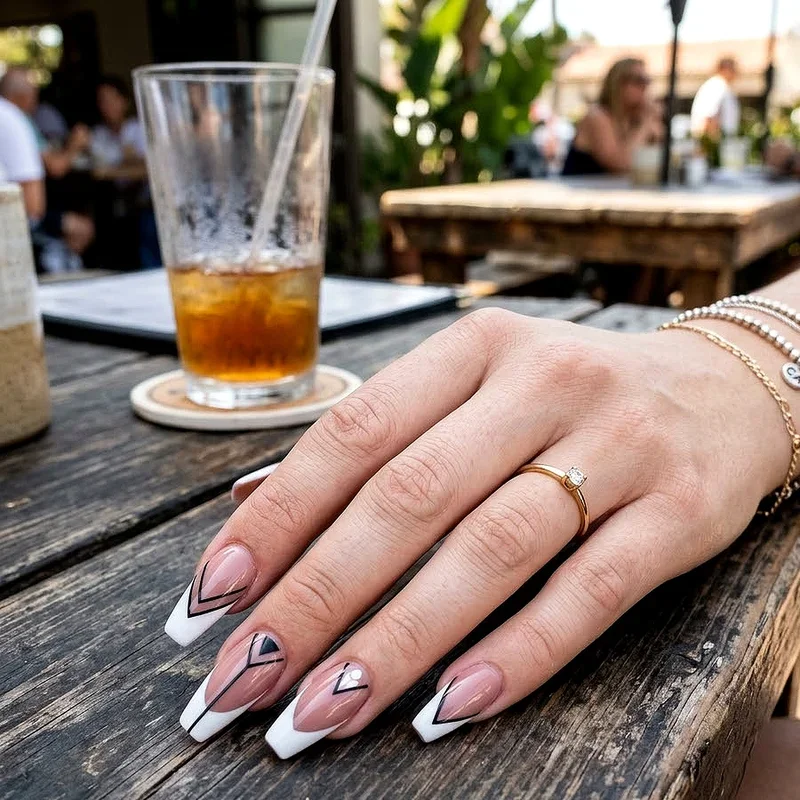 French Coffin Nail Ideas