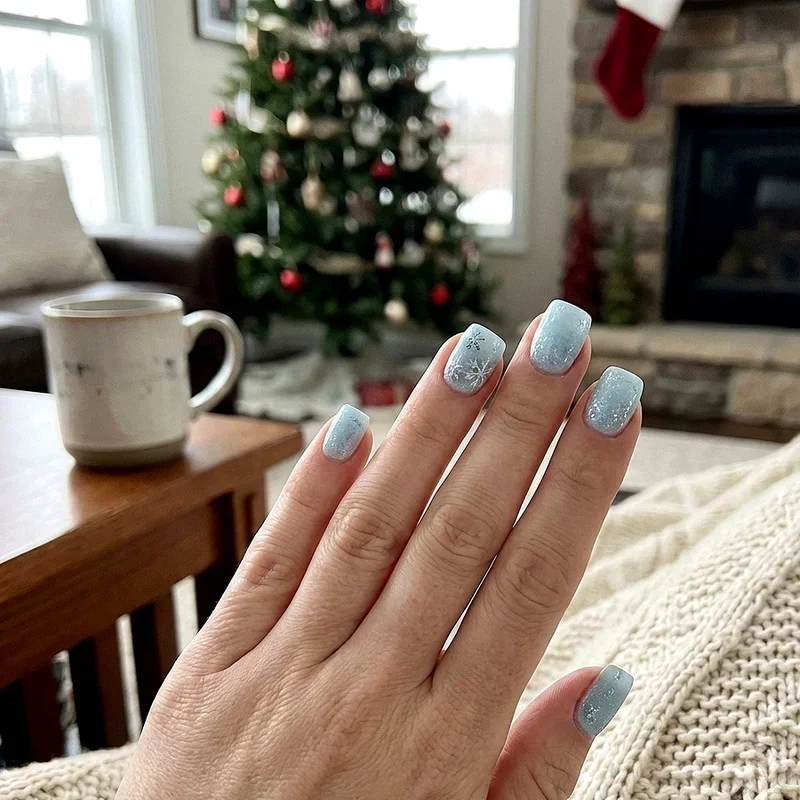 Christmas Short Nail Ideas