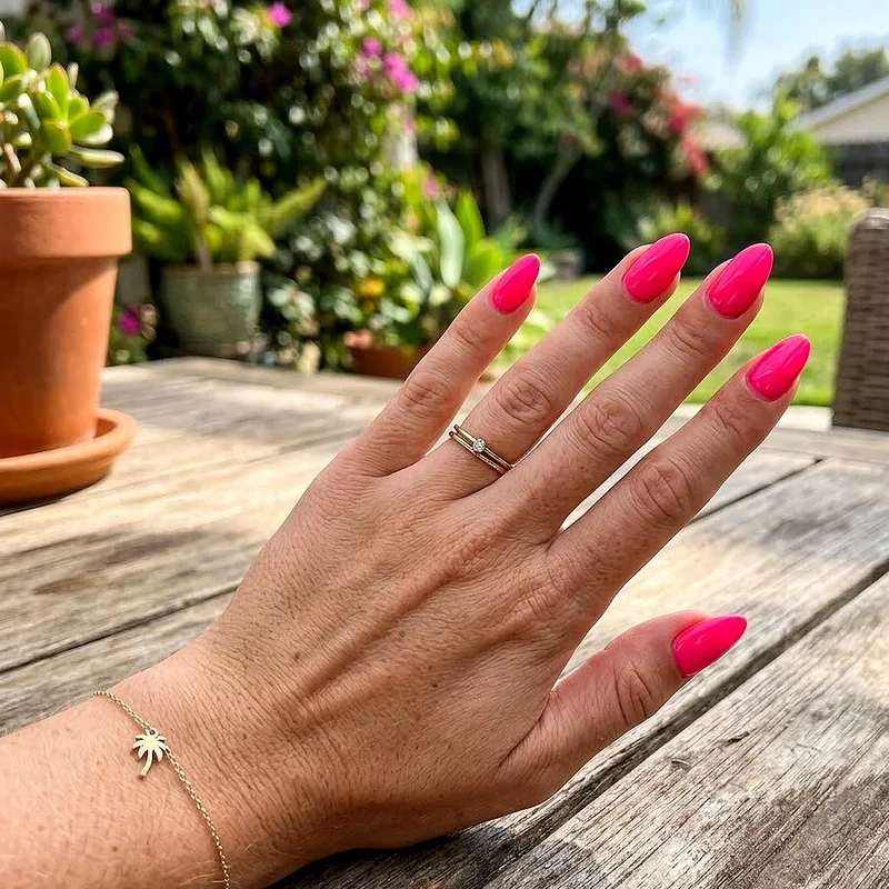 Summer Almond Nail Ideas