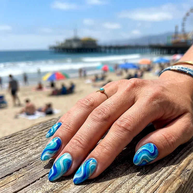 Summer Almond Nail Ideas
