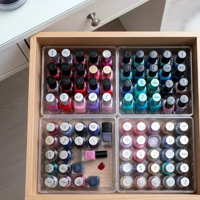 Nail Polish Storage Ideas