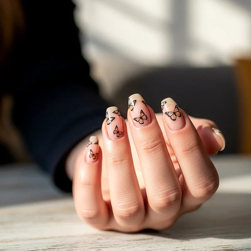 15 Butterfly Nail Ideas That Add Whimsy to Your Nails