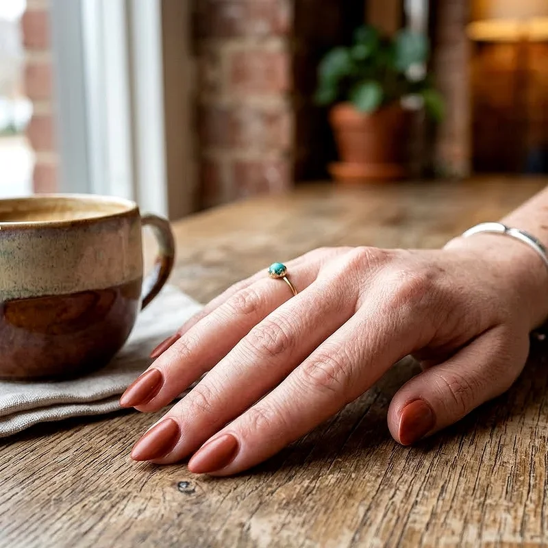 Short Almond Acrylic Nail Ideas