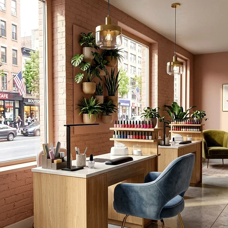Nail Salon Decor Ideas