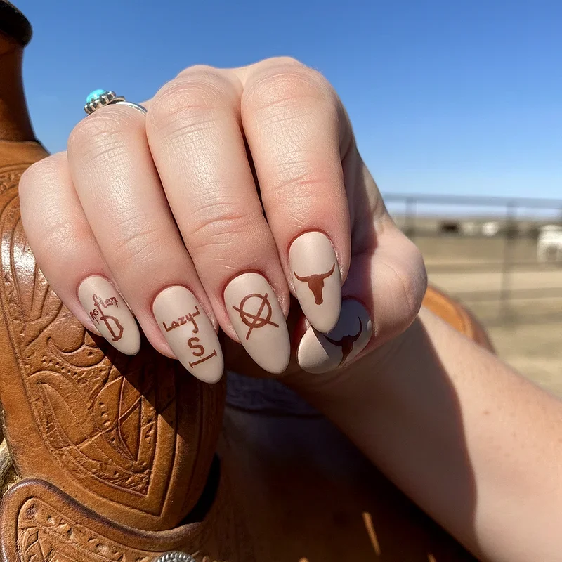 Cowgirl Nail Ideas