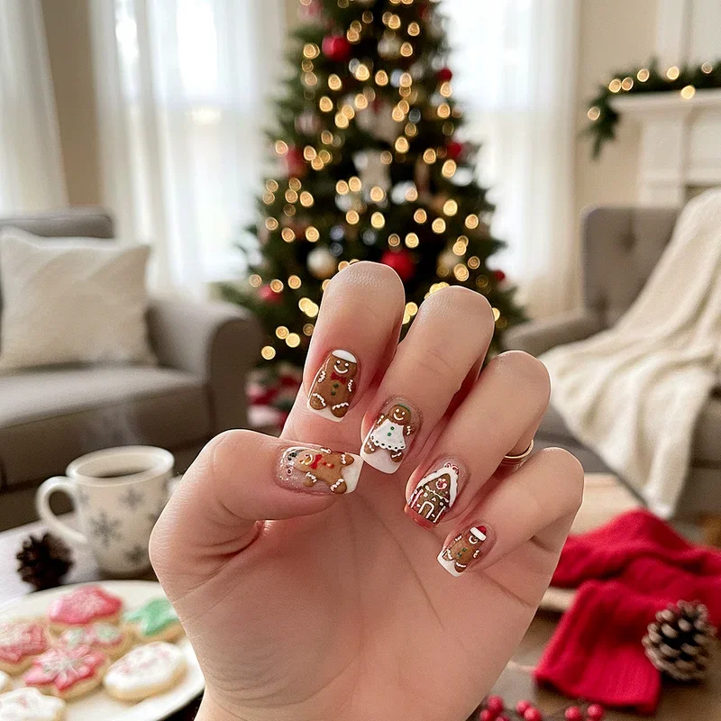 Christmas Short Nail Ideas